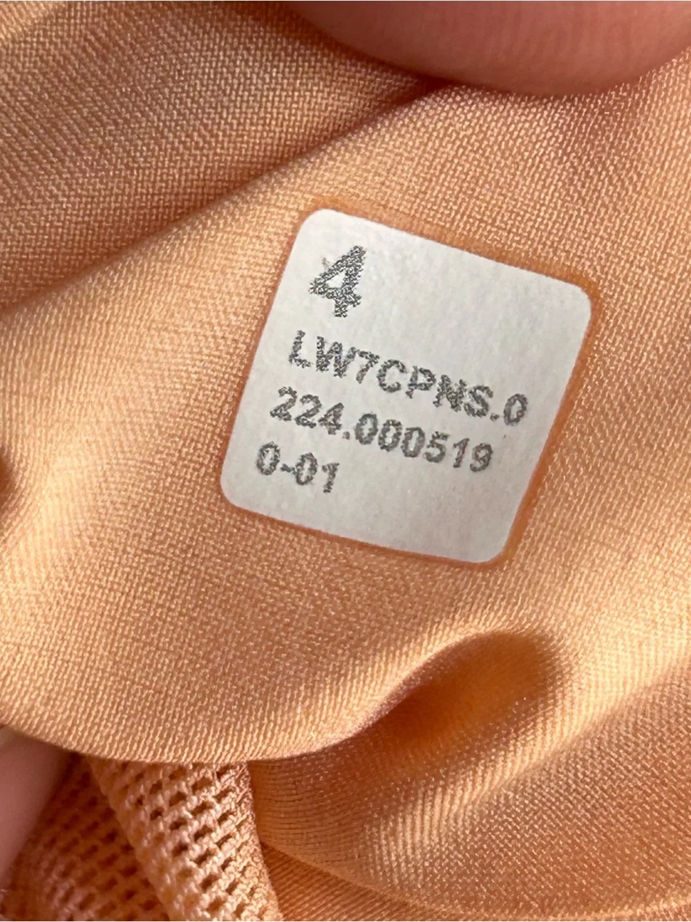 lululemon athletica Peach Ribbed High-Rise Women’s Shorts Softstreme